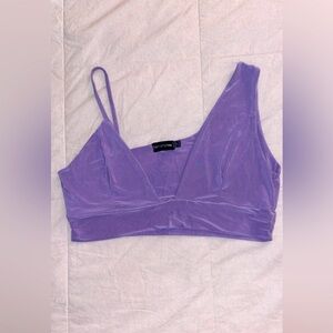 PrettyLittleThing Lavender Top